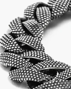 COLLANA GRUMETTA PUNTINATA IN ARGENTO