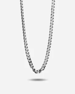 COLLANA GRUMETTA QUADRATA FILO 150 IN ARGENTO