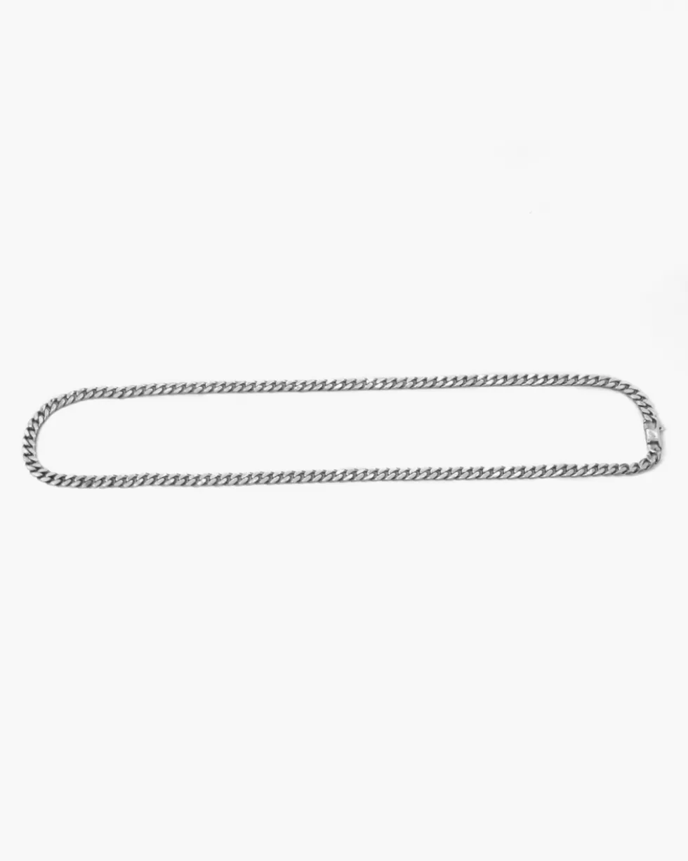 COLLANA GRUMETTA QUADRATA FILO 150 IN ARGENTO