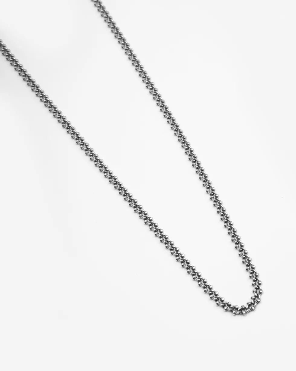 COLLANA MAGLIA GRANCHIO IN ARGENTO