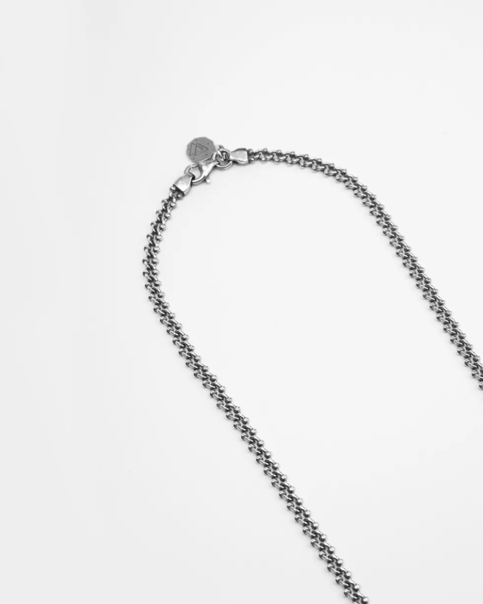 COLLANA MAGLIA GRANCHIO IN ARGENTO