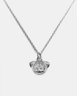 COLLANA PENDENTE CARLINO / ARGENTO LUCIDO