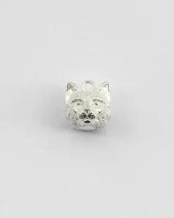 COLLANA PENDENTE GATTO NORVEGESE DELLE FORESTE IN ARGENTO