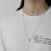 COLLANA ROSARIO CUORE EX-VOTO E CROCE GOTICA