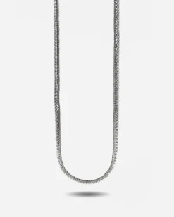COLLANA TENNIS WHITE FOXTAIL CON BRILLANTI