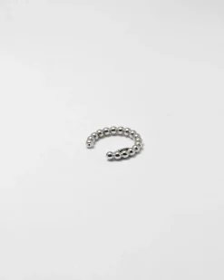 EAR CUFF ORECCHINO SENZA BUCO PALLINE UN GIRO IN ARGENTO