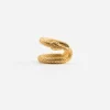 EAR CUFF SERPENTINE PLACCATO ORO