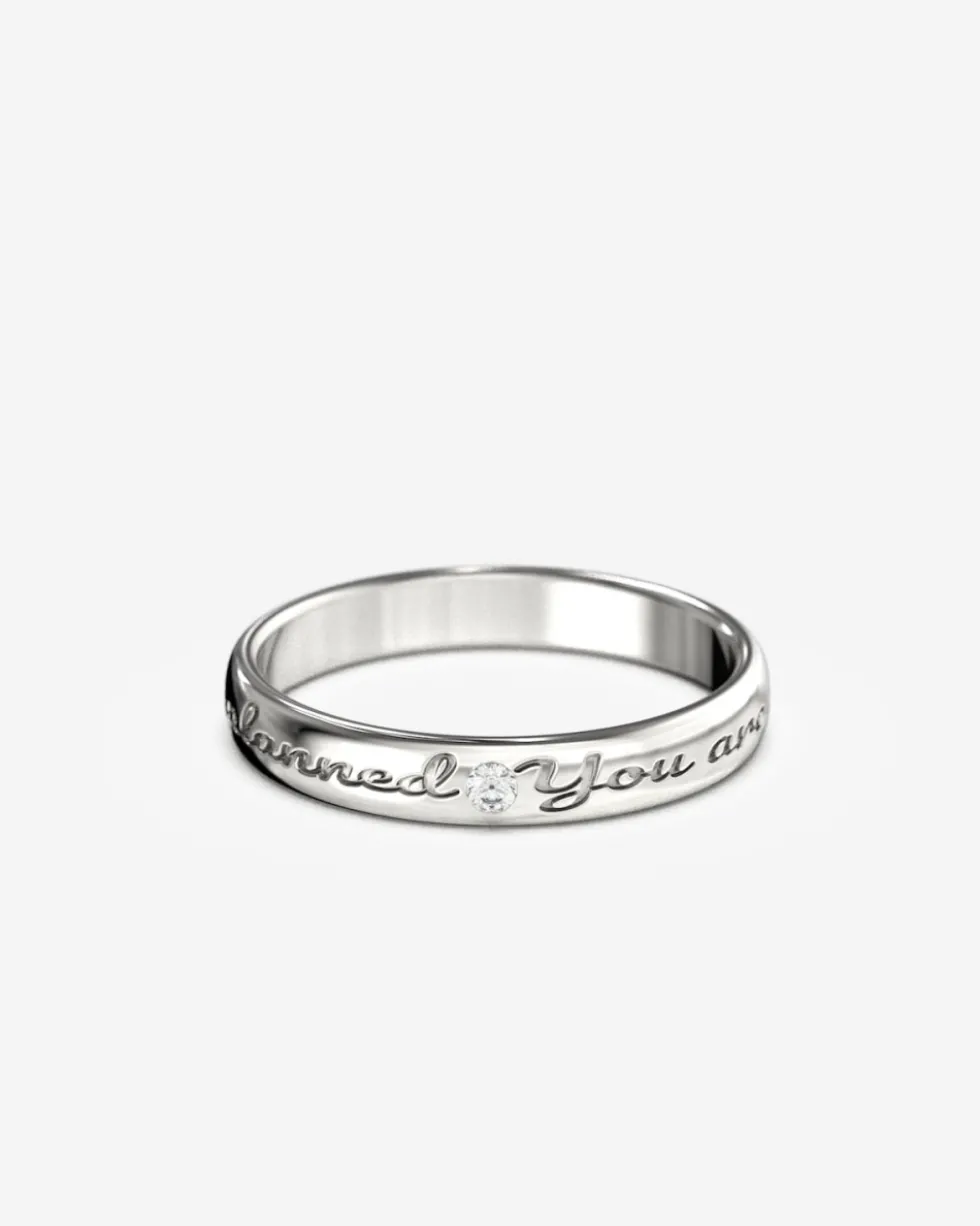 FEDE NUZIALE CON DIAMANTE H3,4