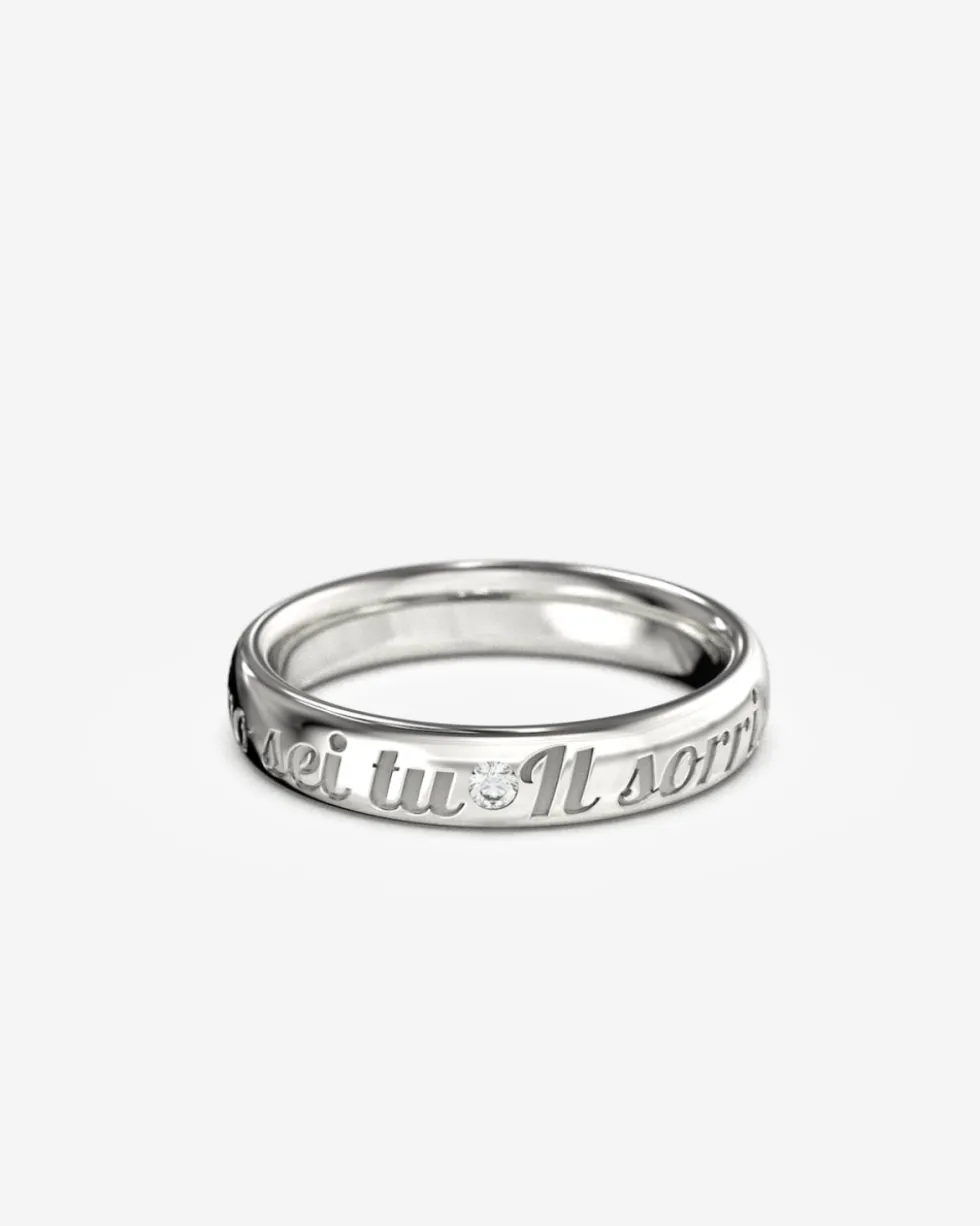 FEDE NUZIALE CON DIAMANTE H4,1