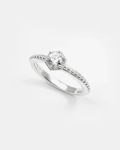 FEDINA SOLITARIO SHINING DOCK IN ARGENTO CON BRILLANTE