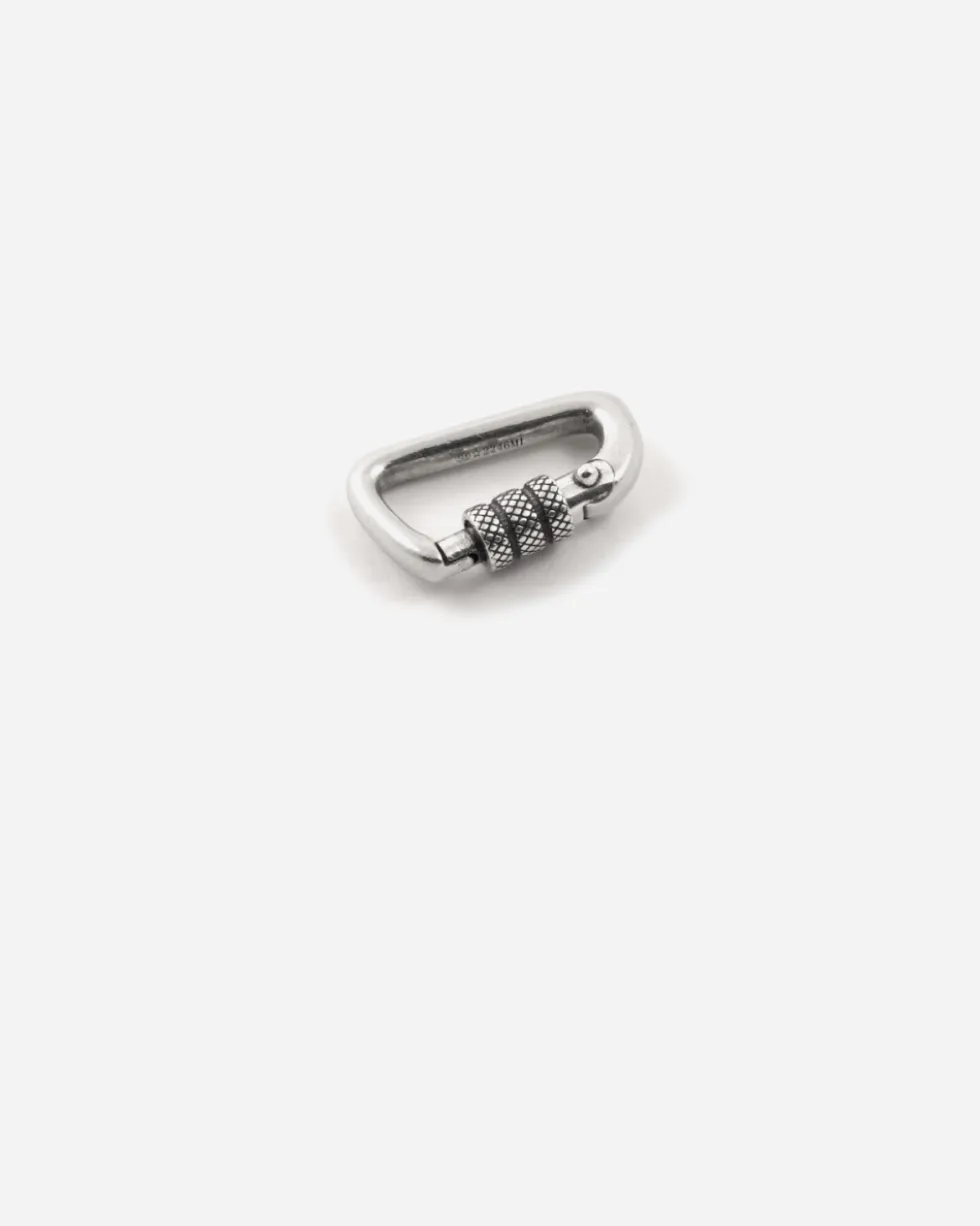 MINI MOSCHETTONE IN ARGENTO