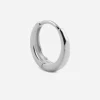 ORECCHINO A CERCHIO DIAM 11 MM CON SCATTINO IN ARGENTO
