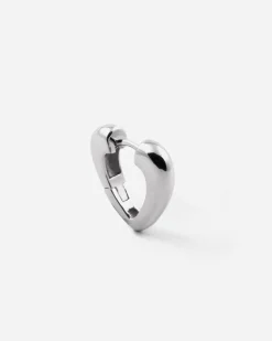 ORECCHINO A CUORE BOLD HEARTLOCK IN ARGENTO