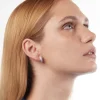 ORECCHINO BRIGHT BAND IN ARGENTO CON BRILLANTI