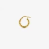 ORECCHINO DIAMOND HOOP PICCOLO PLACCATO ORO