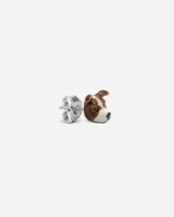 ORECCHINO DOG FEVER AMERICAN STAFFORDSHIRE SMALTATO