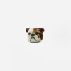 ORECCHINO DOG FEVER BULLDOG INGLESE SMALTATO