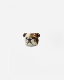 ORECCHINO DOG FEVER BULLDOG INGLESE SMALTATO