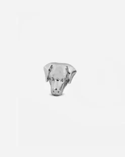 ORECCHINO DOG FEVER LABRADOR RETRIEVER IN ARGENTO