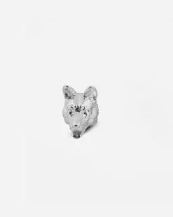 ORECCHINO DOG FEVER PASTORE TEDESCO IN ARGENTO