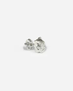 ORECCHINO GATTO PERSIANO IN ARGENTO