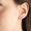 ORECCHINO PIERCING SILVER BLOOM IN ARGENTO CON PIETRE