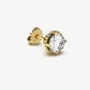ORECCHINO PUNTO LUCE IN ORO CON DIAMANTE DA 1 ct