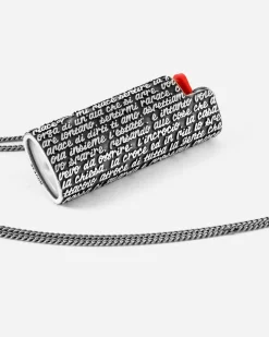 PENDENTE PORTA ACCENDINO LYRICS PERSONALIZZABILE