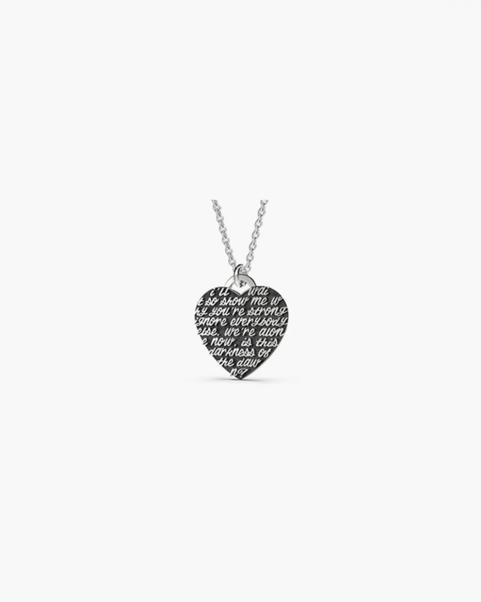 PIASTRA LYRICS CUORE 22 PERSONALIZZABILE